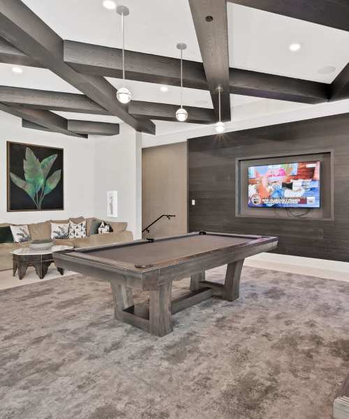 Game room at Palmera in Doral, Florida