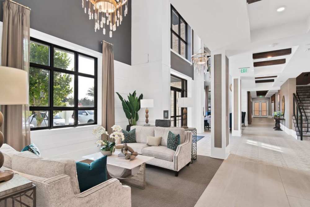 Large beautiful clubhouse at Palmera in Doral, Florida