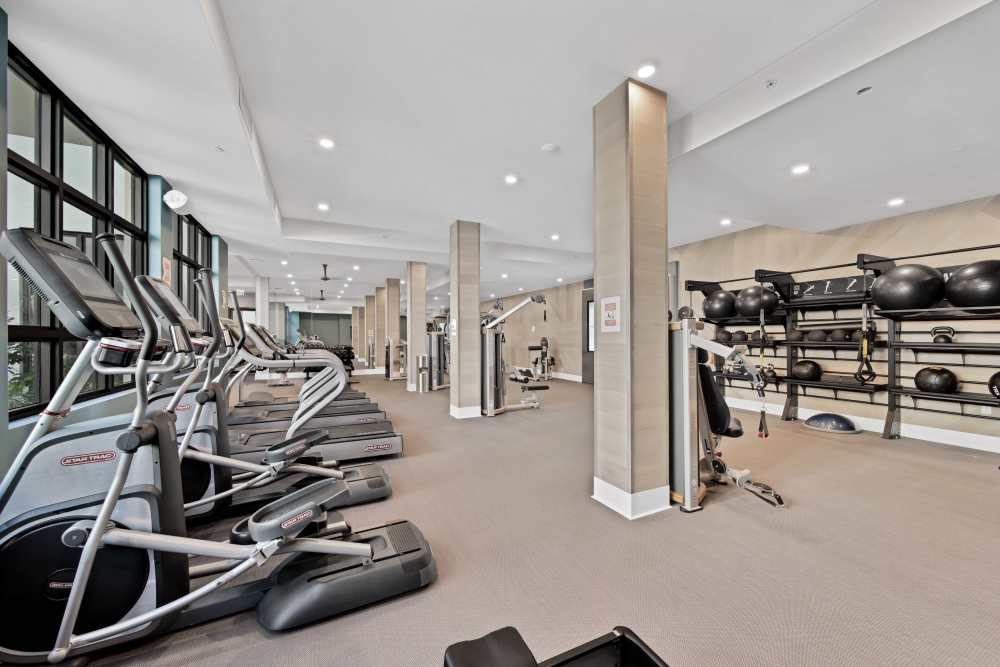 Yoga and Fitness Studio at Palmera in Doral, Florida