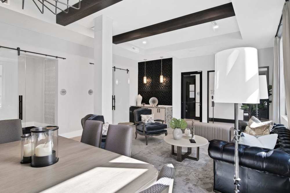 Executive Work Lounge Featuring 4 Offices And Co Working Spaces at Palmera in Doral, Florida