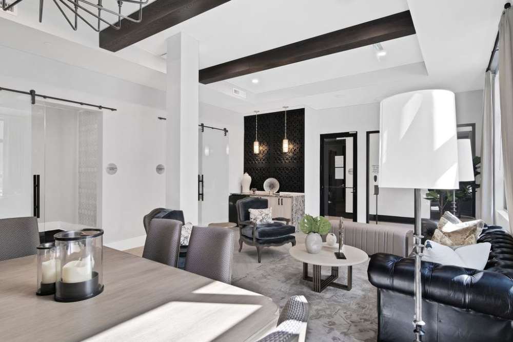 Community online work spaces at Palmera in Doral, Florida