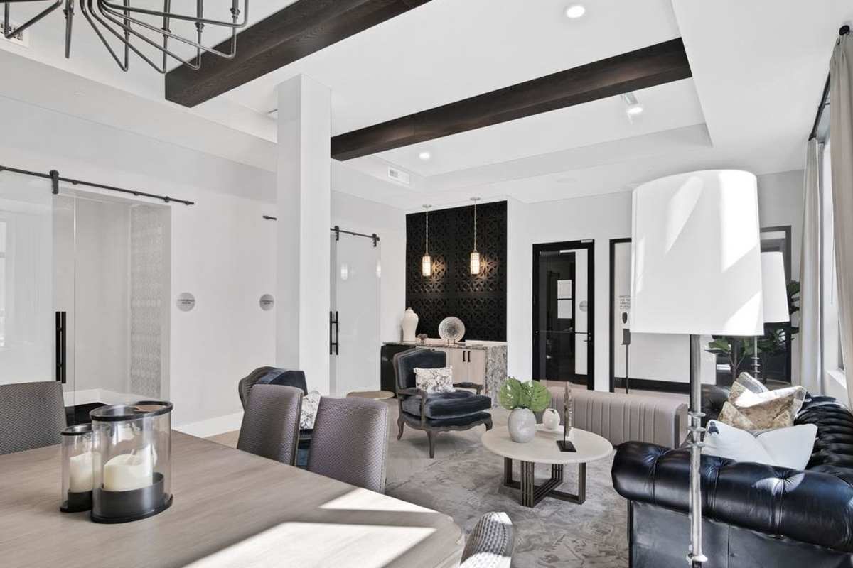 Classy clubhouse at Palmera | Apartments & Townhomes in Doral, Florida