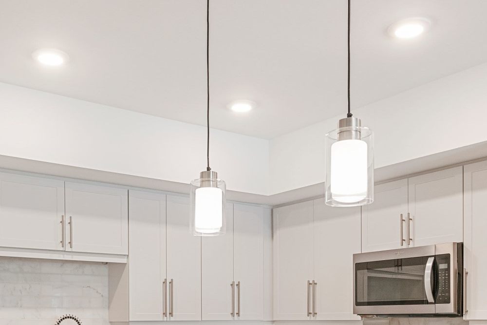 Custom Light Fixtures With Under Cabinet Lighting at Palmera in Doral, Florida