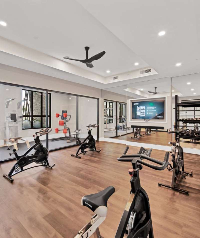 Cardio studio at Palmera in Doral, Florida
